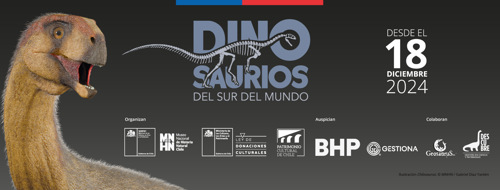 Expo Dinosaurios del sur del mundo